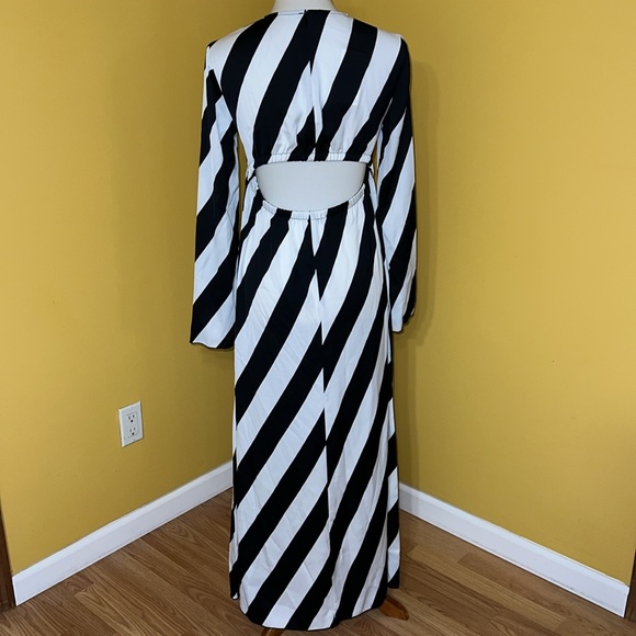 MANGO Cut-out maxi dress - Picture 7 of 7